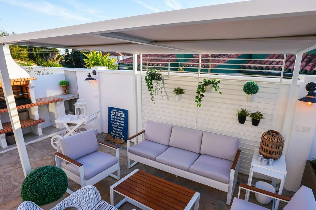 Villa Casacara Marbella Beachside Costabella -Spain Ngoại thất bức ảnh