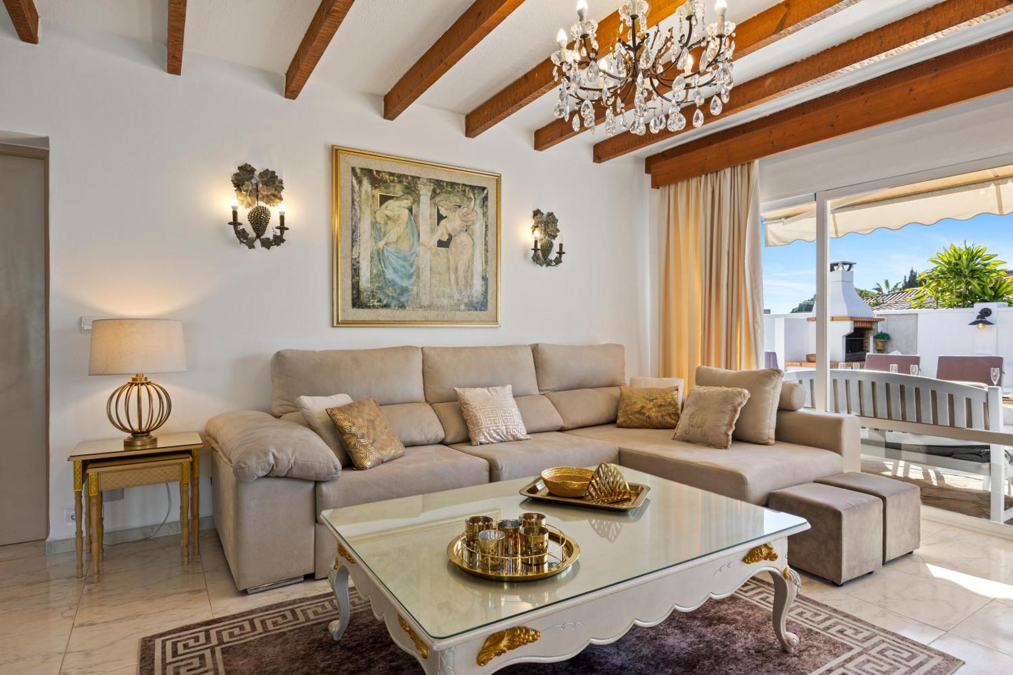 Villa Casacara Marbella Beachside Costabella -Spain Ngoại thất bức ảnh