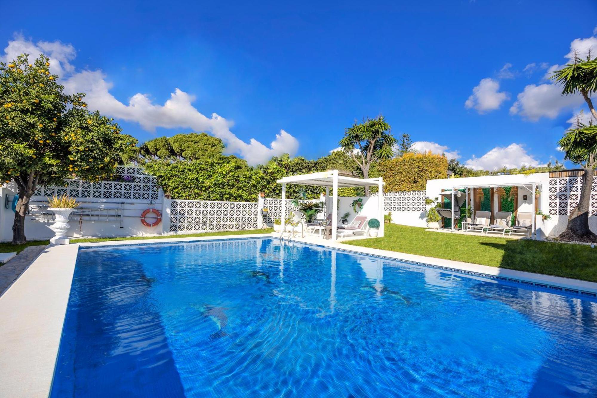 Villa Casacara Marbella Beachside Costabella -Spain Ngoại thất bức ảnh