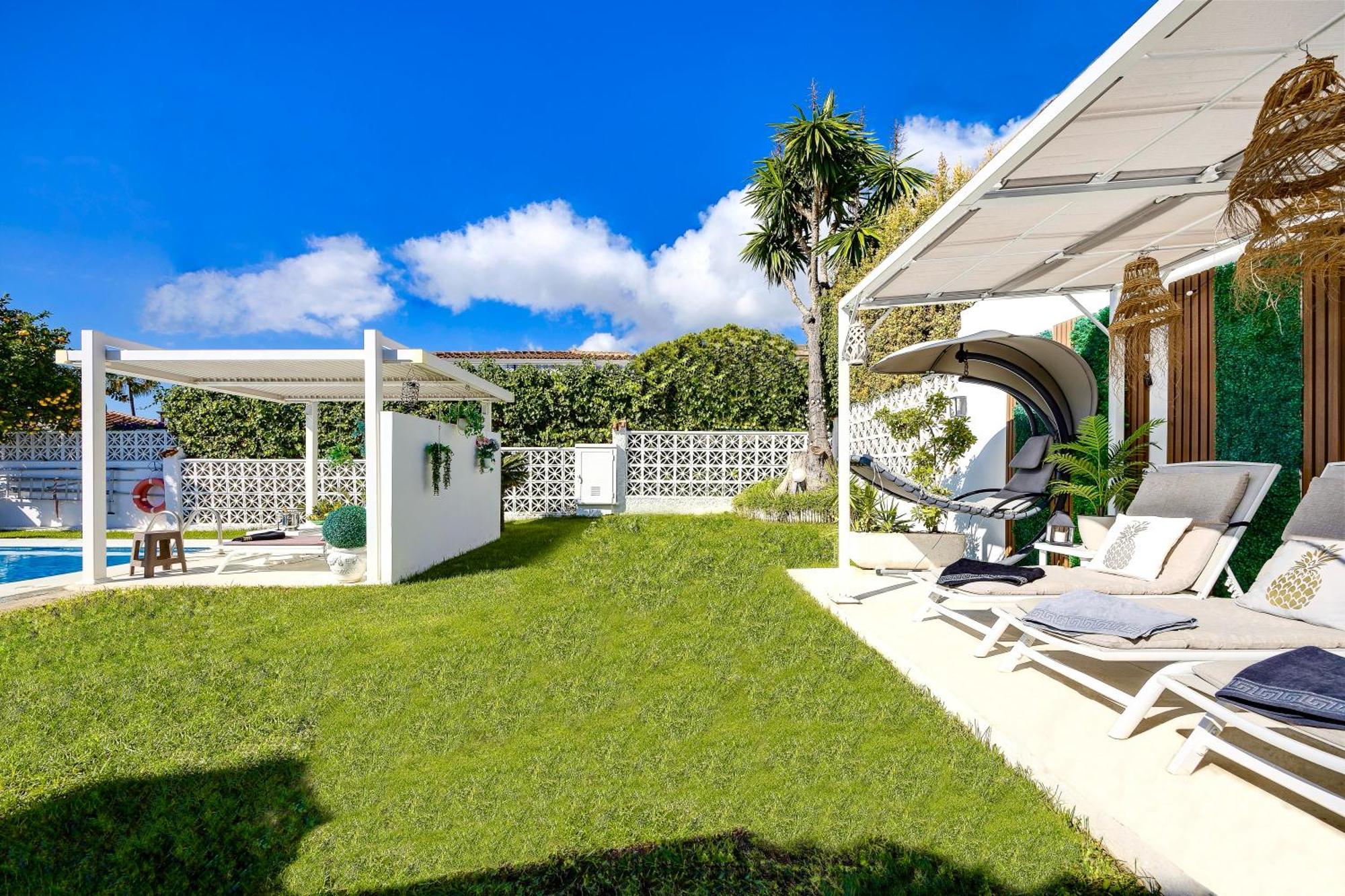 Villa Casacara Marbella Beachside Costabella -Spain Ngoại thất bức ảnh