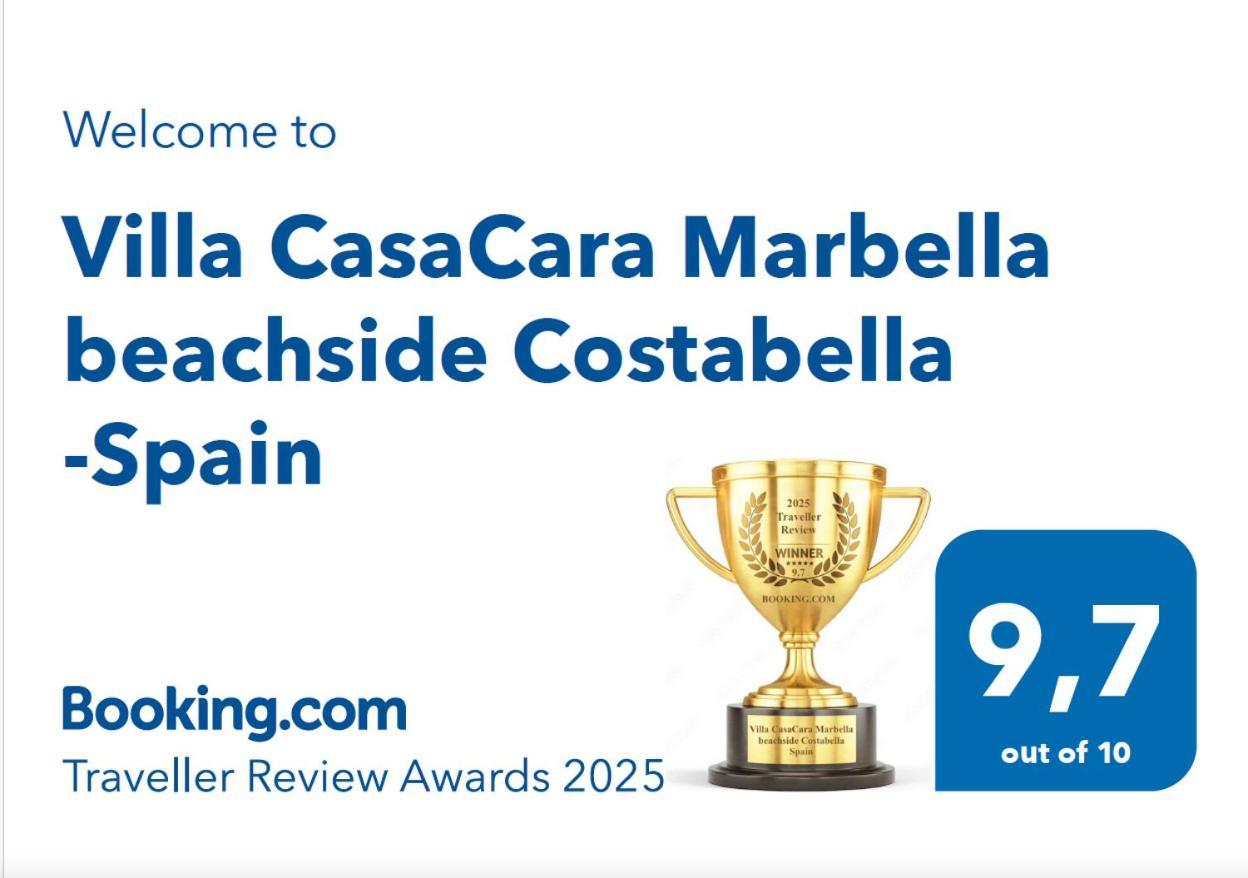 Villa Casacara Marbella Beachside Costabella -Spain Ngoại thất bức ảnh